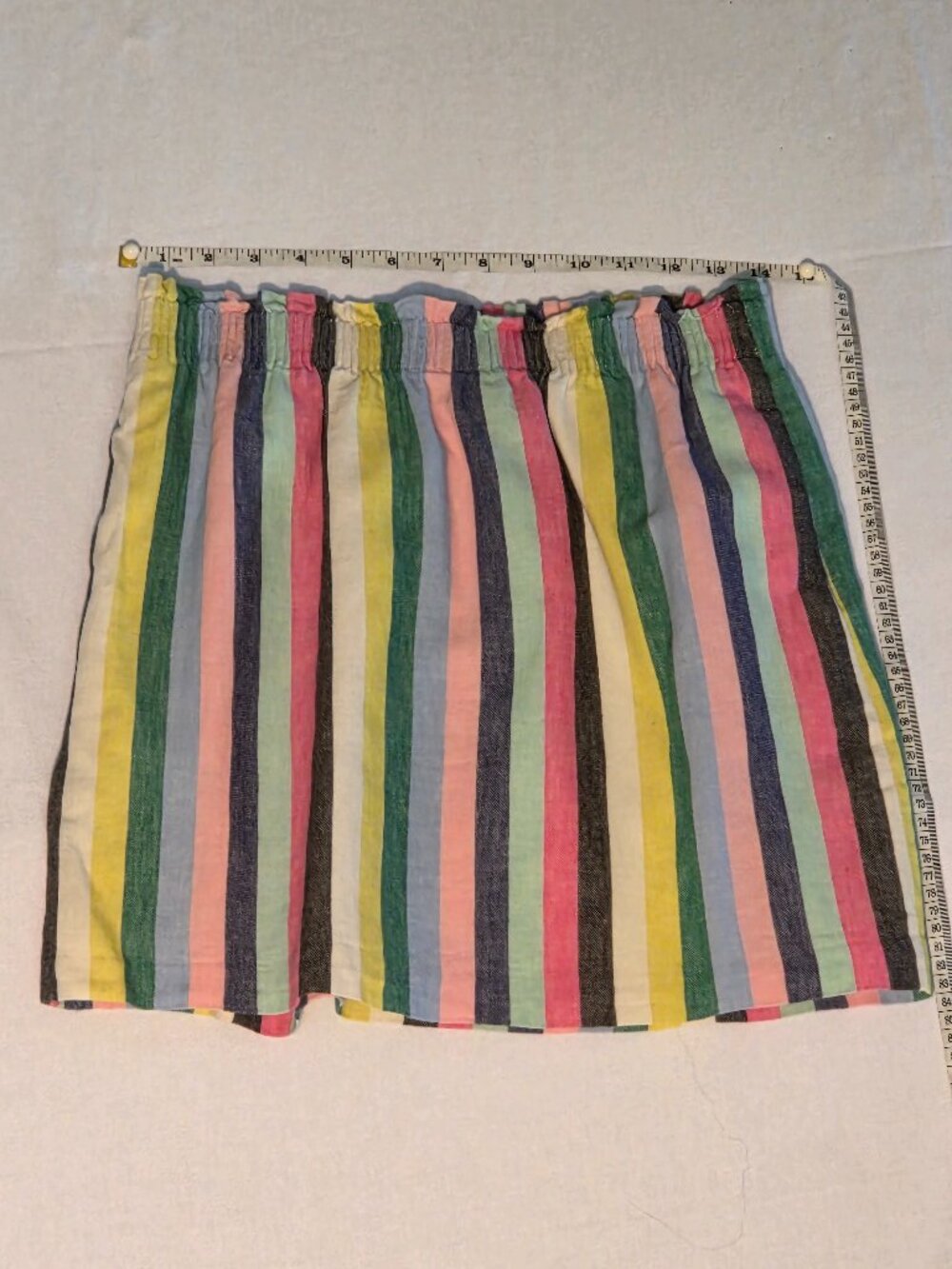 J.Crew paper bag waist mini skirt